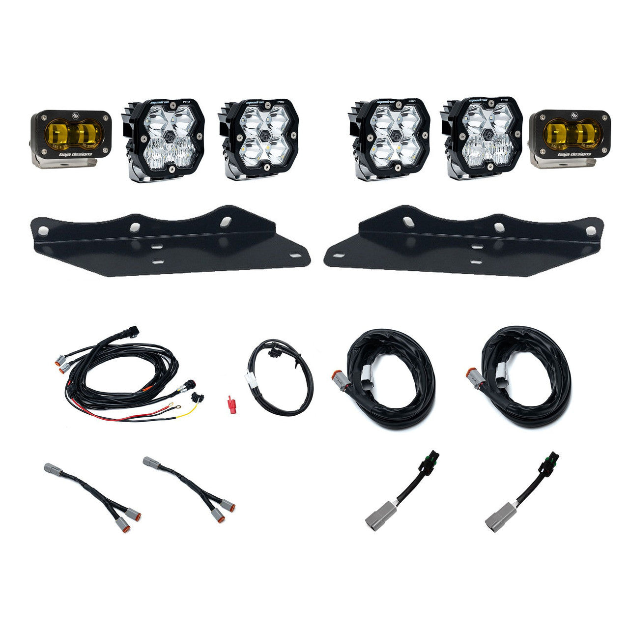 Ford Raptor Squadron 2.0 / S2 SAE Fog Pocket Light Kit Ford 2017-2020 Raptor
