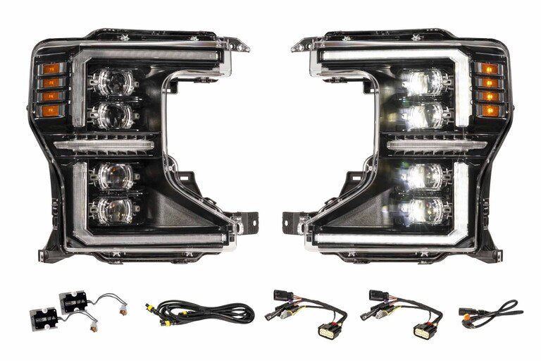 FORD F250/F350 SUPER DUTY FACELIFT KIT: 2017-2019 TO 2020-2022 FRONT END XB EVO