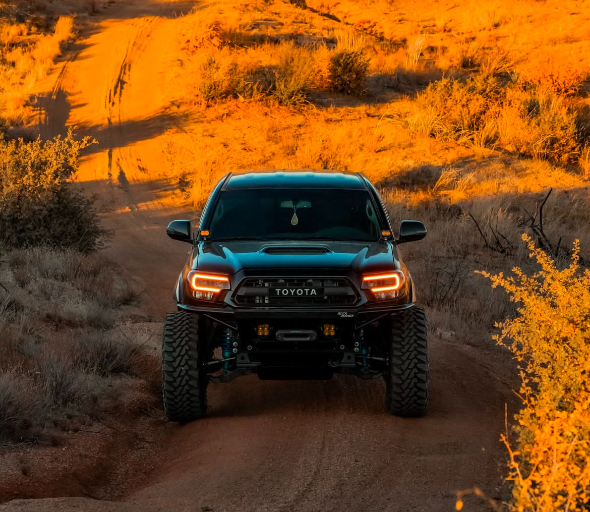 TOYOTA TACOMA (2012-2015): MORIMOTO XB AMBER DRL HYBRID LED HEADLIGHTS