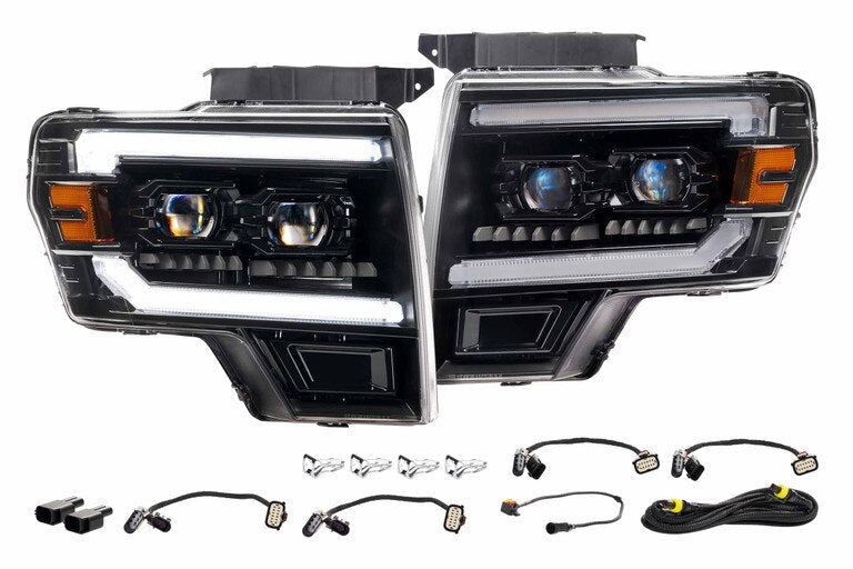 2009-2014 Ford F150 Morimoto XB EVO Hybrid LED Projector Headlights