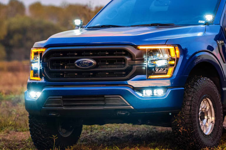 MORIMOTO 4BANGER LED FOG LIGHTS: FORD F150 (2021-2023)