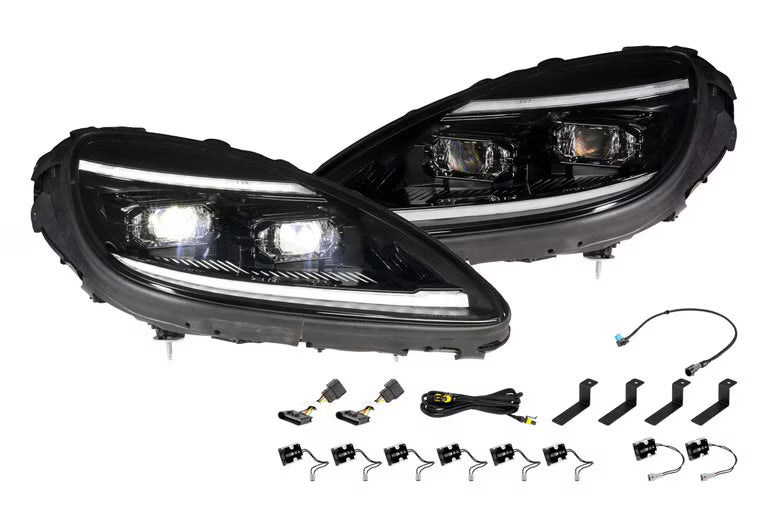 CHEVROLET CORVETTE C6 (2005-2013): MORIMOTO XB EVO HYBRID LED HEADLIGHTS
