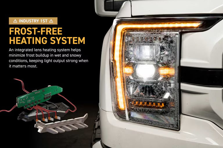Morimoto XB Evo LED Projector Headlights: Ford F150 2021-2023