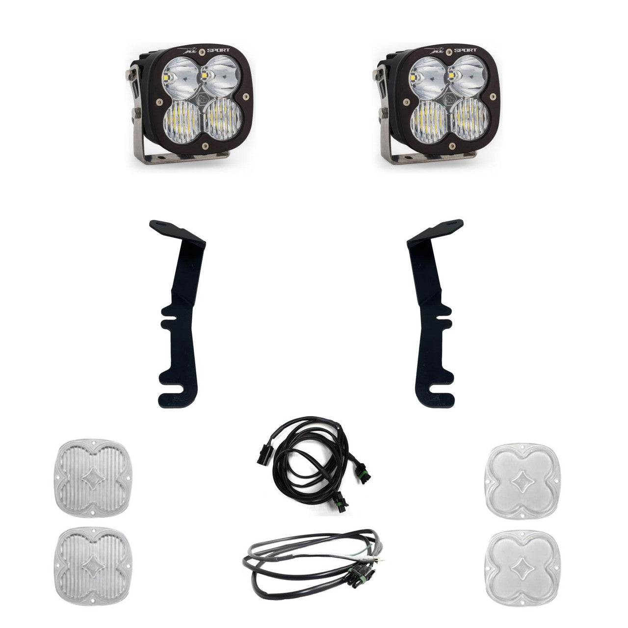 BAJA DESIGNS XL A-PILLAR LED SYSTEM: RAM 1500 TRX/REBEL (2021-2024)