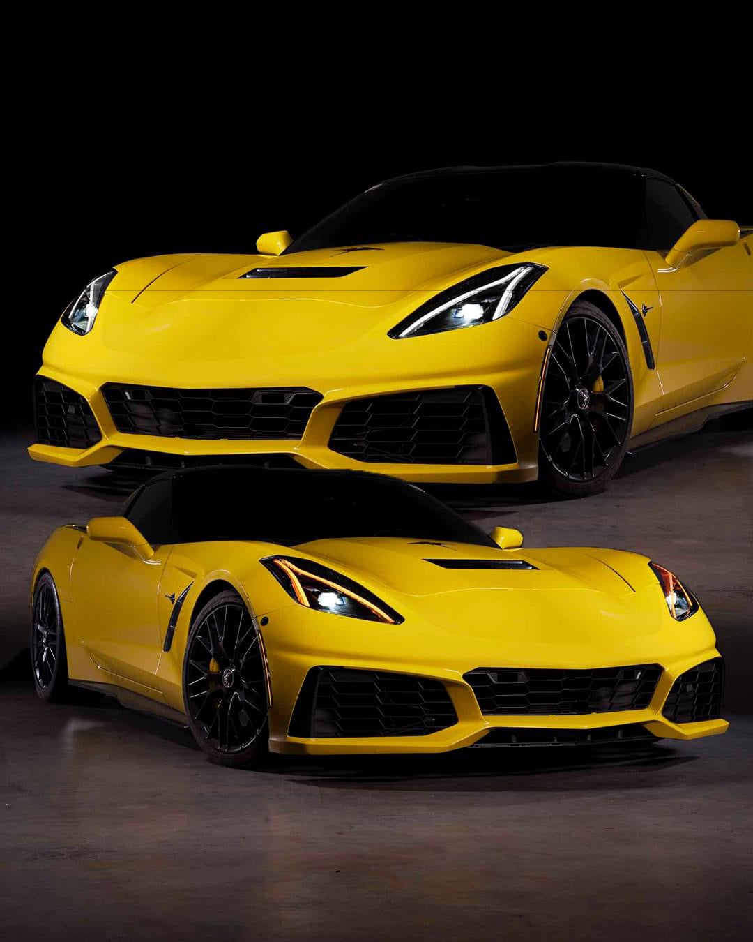 Morimoto XB LED Projector Headlights: Chevrolet Corvette C7 2014-2019 (Gen2 C8 Style)