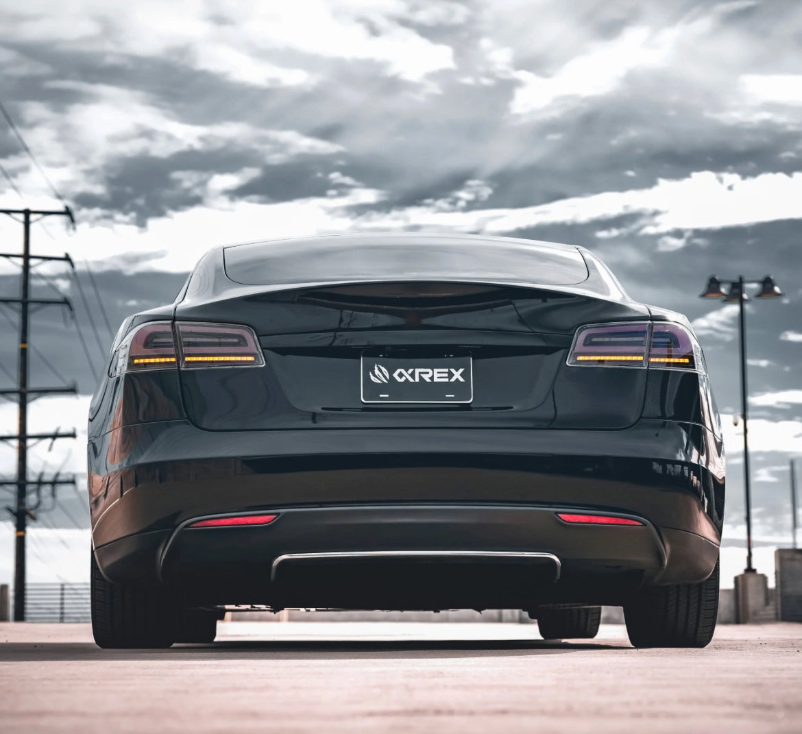 2012-2021 TESLA MODEL S ALPHAREX LUXX LED TAIL LIGHTS