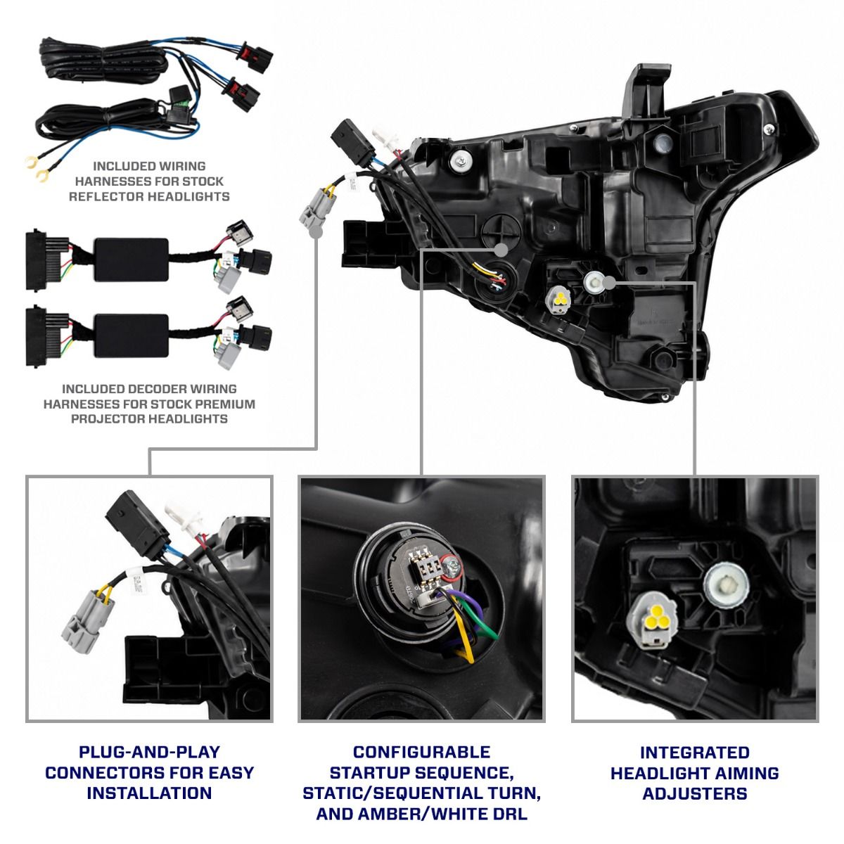 2022-2026 Toyota Tundra/Sequoia Form Lighting LED Head Lights