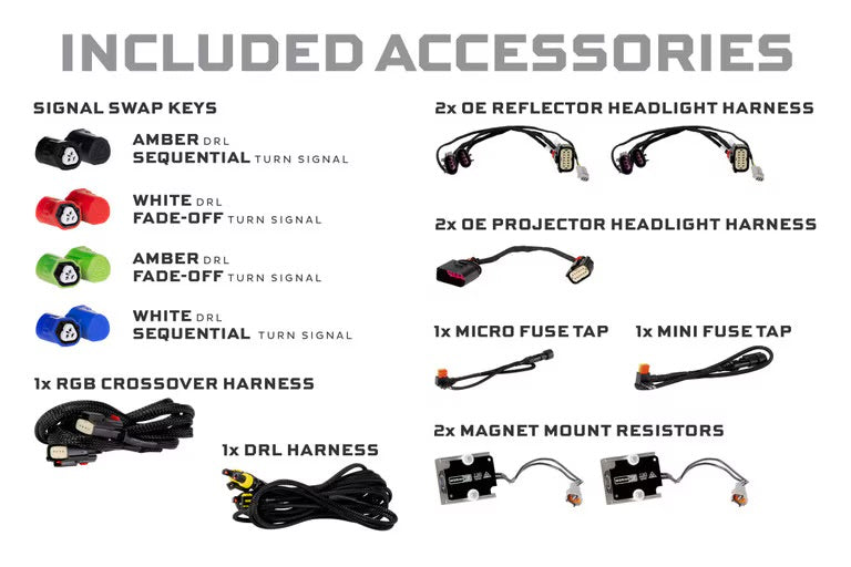 Morimoto XRGB EVO LED Projector Headlights Dodge Ram (2009-2018)