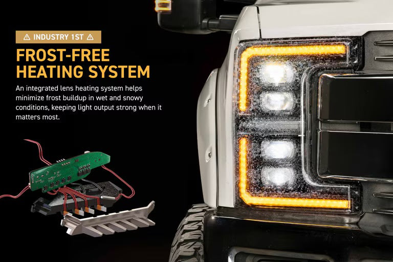 Morimoto XB EVO LED Projector Headlights : 2017-2019 Ford F250/F350/F450 Super Duty