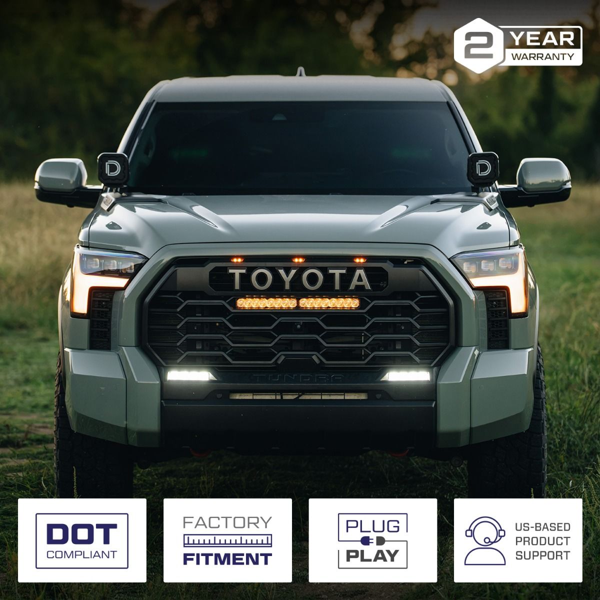 2022-2026 Toyota Tundra/Sequoia Form Lighting LED Head Lights