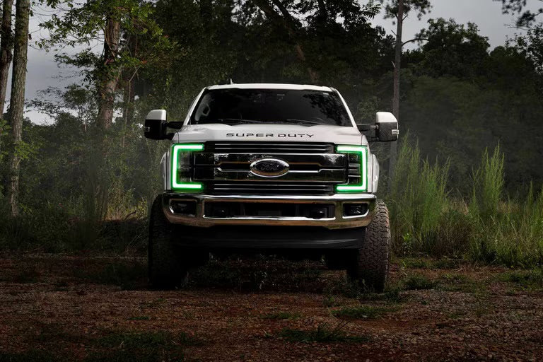 Morimoto XRGB LED Projector Headlights : Ford F250/F350/F450 Super Duty 2017-2019