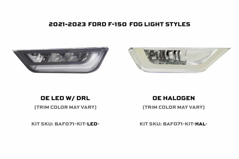 MORIMOTO 4BANGER LED FOG LIGHTS: FORD F150 (2021-2023)