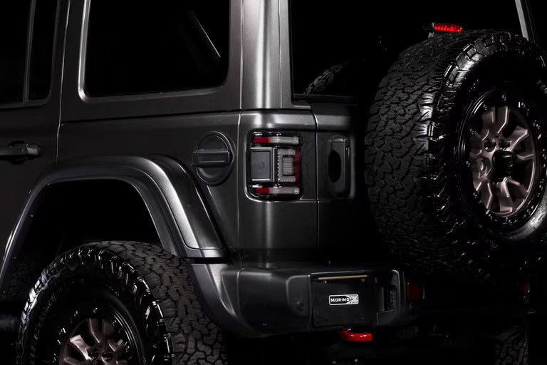 JEEP WRANGLER JL 2018-2024 MORIMOTO XB LED LOW PROFILE TAIL LIGHTS