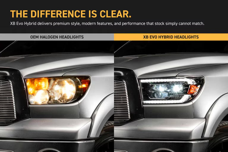 Morimoto XB EVO Hybrid LED Projector Headlights: Toyota Tundra 2007-2013