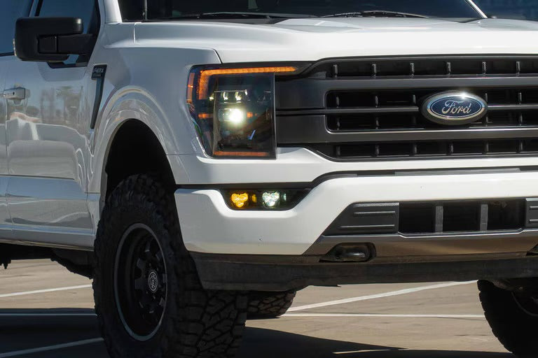 MORIMOTO 4BANGER LED FOG LIGHTS: FORD F150 (2021-2023)