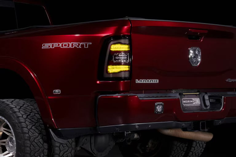 Morimoto XB LED Tail Lights: Dodge Ram 2019-2024 2500/3500