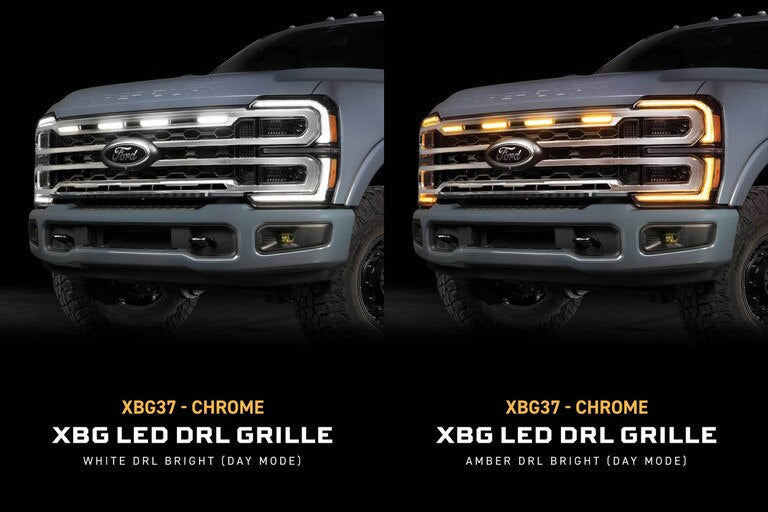 2023-2026 Ford F250/F350/F450 Super Duty MORIMOTO XBG LED DRL GRILLE