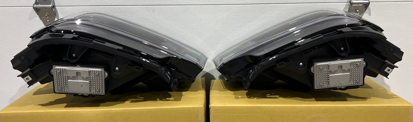 2019-2024 Ram 2500/3500 LED Reflector HeadLights (Black)