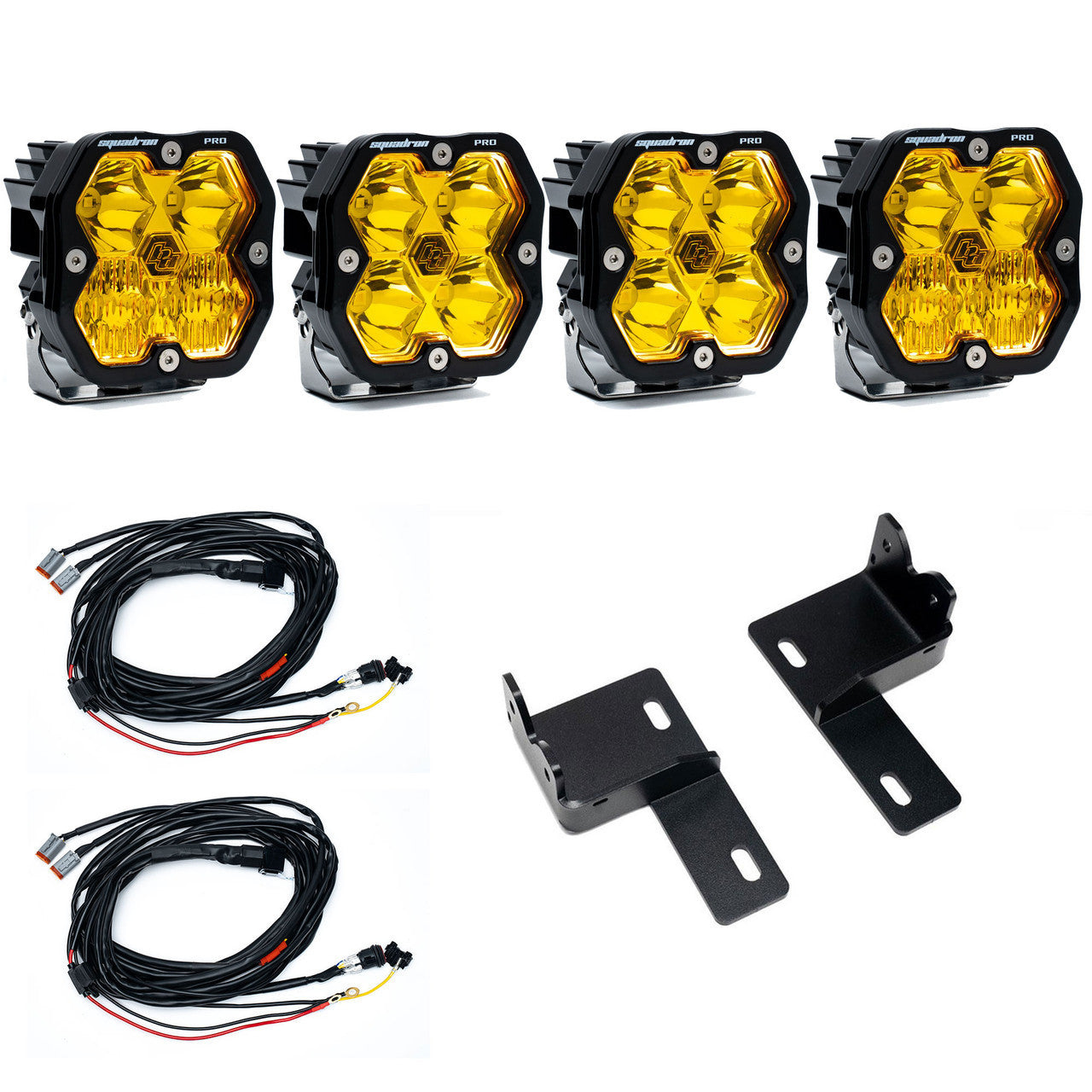 2025-2026 Toyota 4Runner Baja Designs Squadron 2.0 Behind The Grille Light Kit