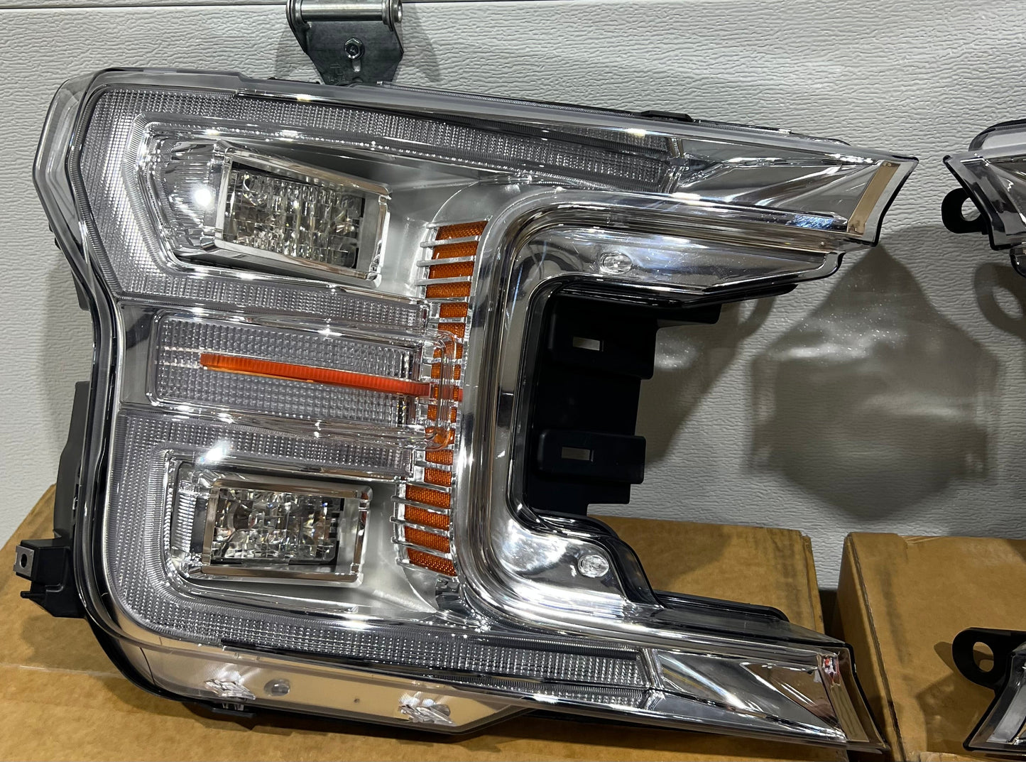 2018-2020 Ford F150 LED HeadLights (Chrome)