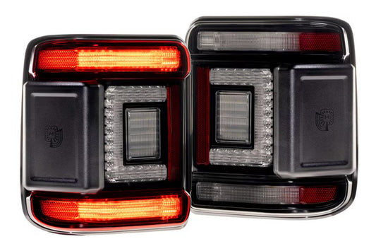 JEEP WRANGLER JL 2018-2024 MORIMOTO XB LED LOW PROFILE TAIL LIGHTS