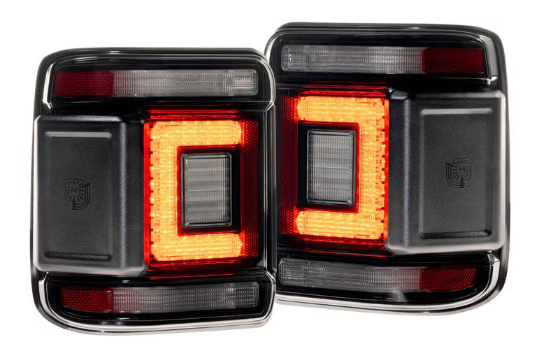 JEEP WRANGLER JL 2018-2024 MORIMOTO XB LED LOW PROFILE TAIL LIGHTS