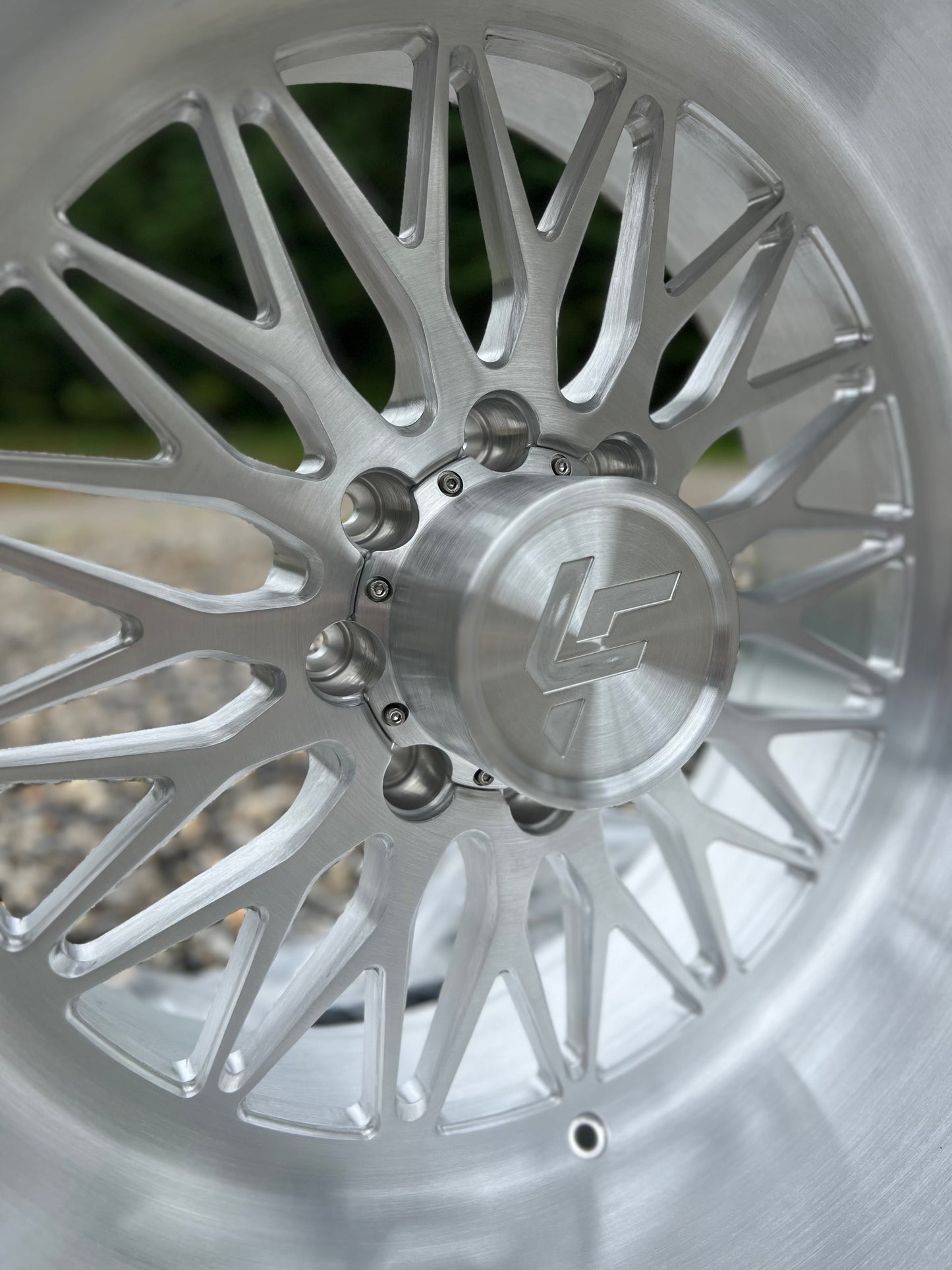22x14 Wraith Brushed 8x6.5 121.3 mm hub bore