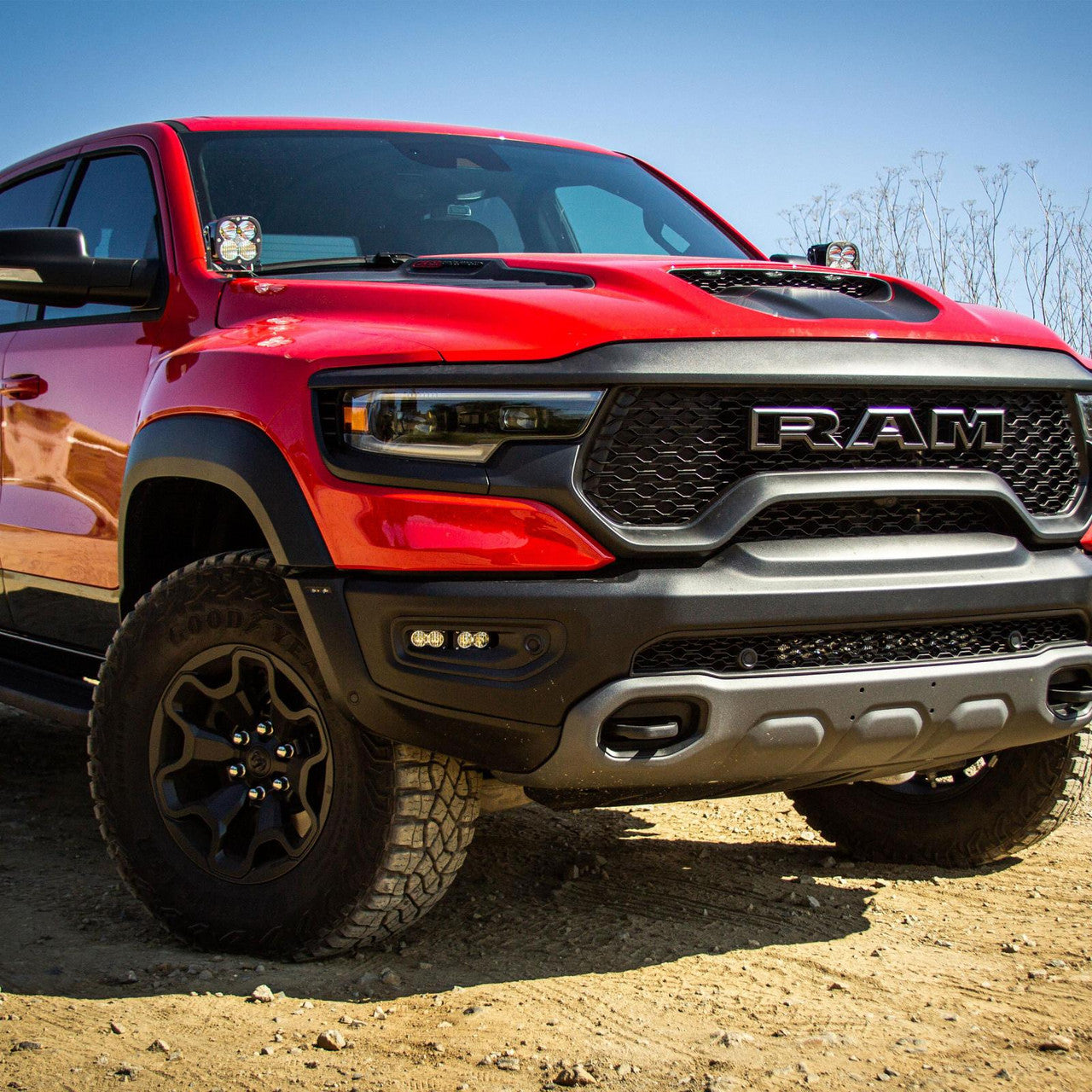 BAJA DESIGNS XL A-PILLAR LED SYSTEM: RAM 1500 TRX/REBEL (2021-2024)