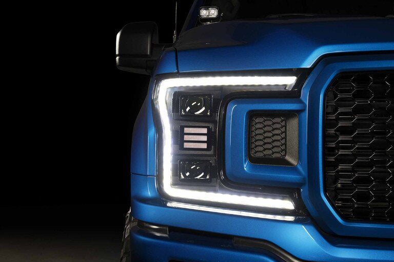 Morimoto XB Hybrid LED Projector Headlights: Ford F150 2018-2020