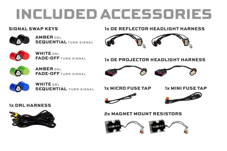 Morimoto EVO LED Projector Headlights Dodge Ram (2009-2018)