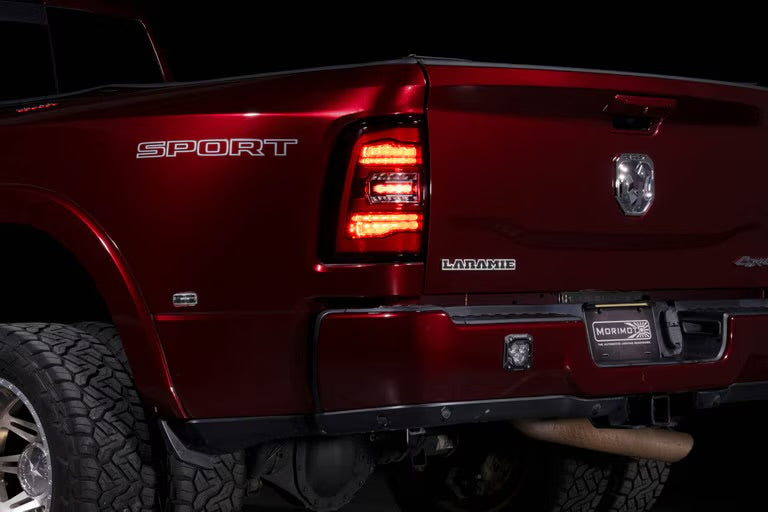 Morimoto XB LED Tail Lights: Dodge Ram 2019-2024 2500/3500