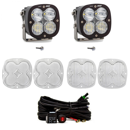 2021-2025 Ford Bronco Baja Designs XL80 A-Pillar Ditch Lights Kit