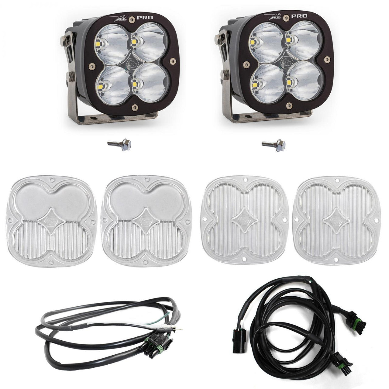 2021-2025 Ford Bronco Baja Designs XL A-Pillar Ditch Lights Kit