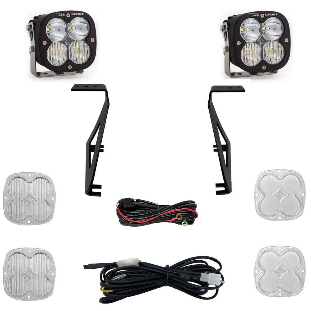 2021-2023 Ford Raptor Baja Designs XL A-Pillar Ditch Lights Kit