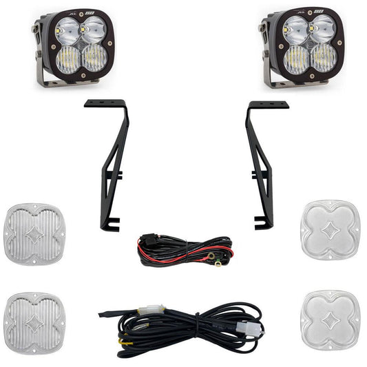 2021-2023 Ford Raptor Baja Designs XL80 A-Pillar Ditch Lights Kit