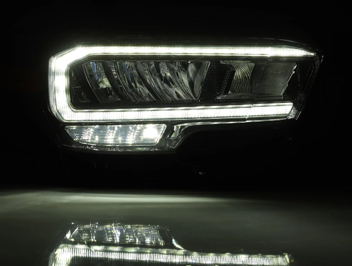 AlphaRex Luxx-Series LED Headlights: Toyota Tacoma (2016-2023)