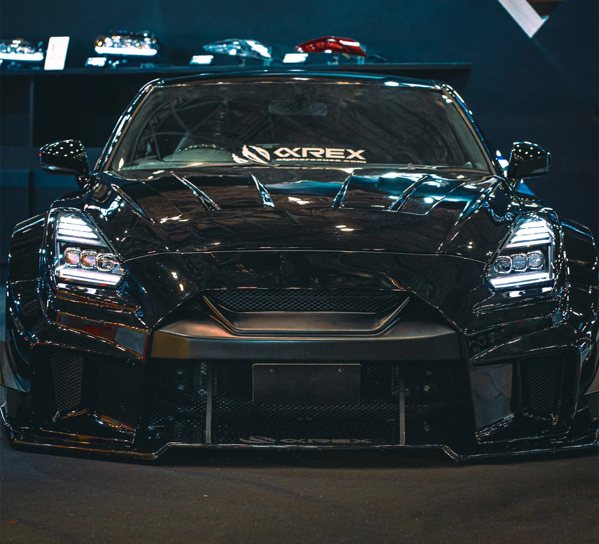 AlphaRex Nova-Series LED Headlights: Nissan GT-R (2009-2025)