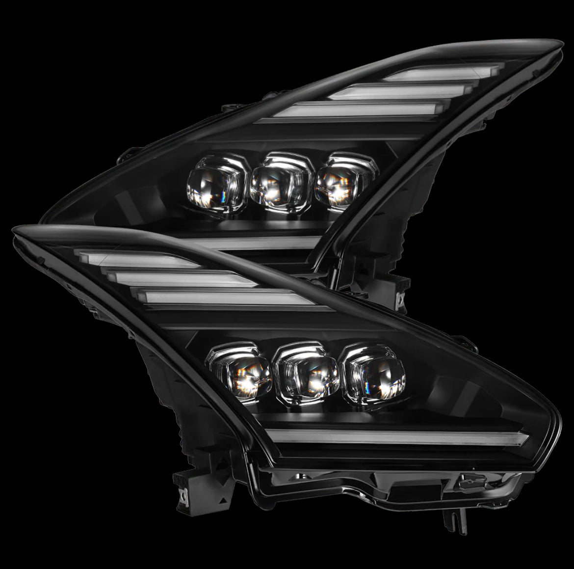 AlphaRex Nova-Series LED Headlights: Nissan GT-R (2009-2025)
