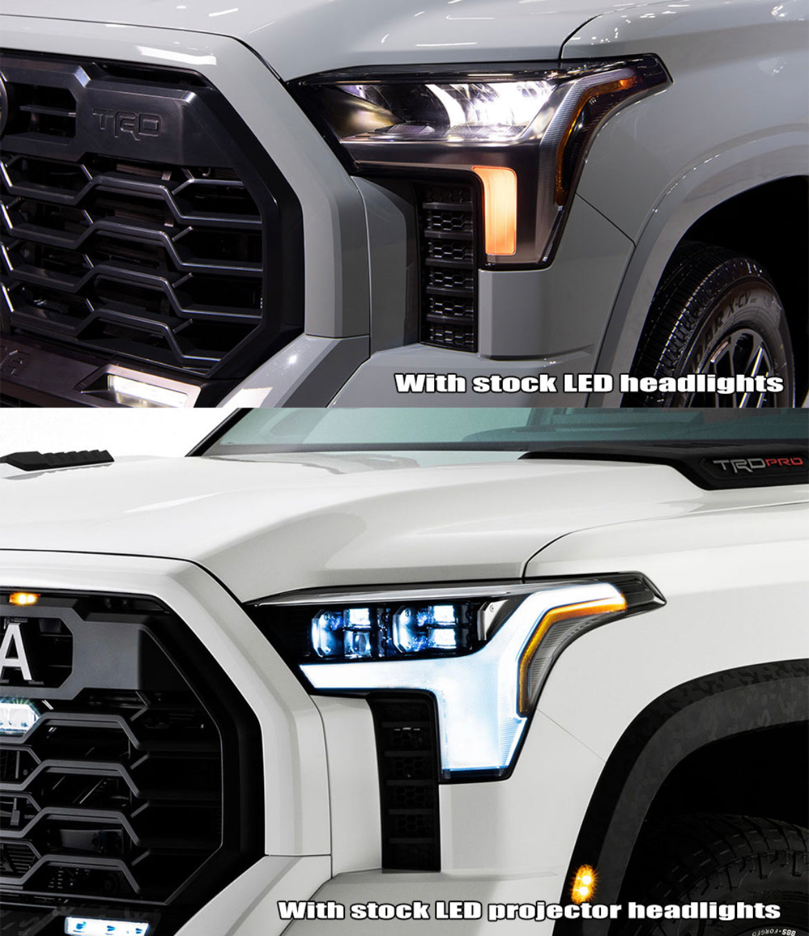 2022-2024 Toyota Tundra/Sequoia Alpharex Luxx LED Headlights