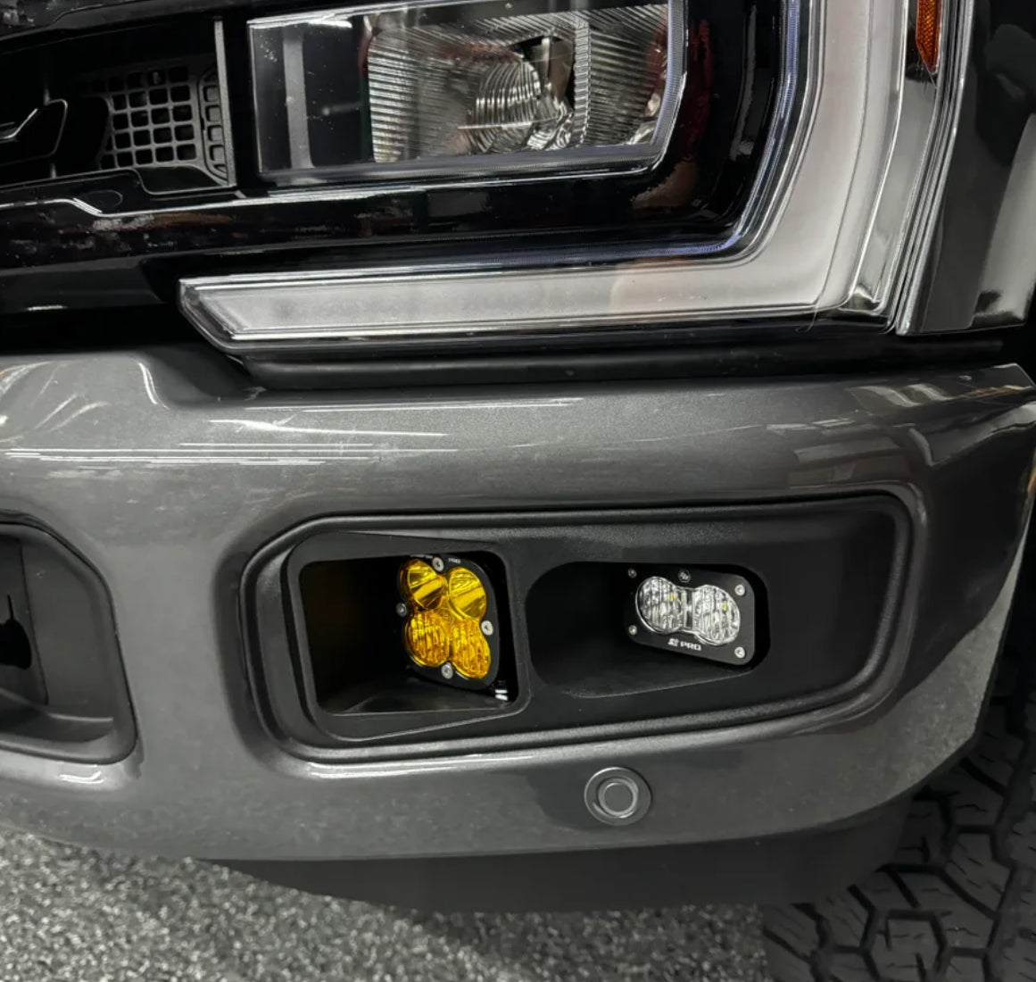 2023 2026 FORD F250 F350 F450 BMC Lights Fog Light Kit SQUARE1 OFFROAD 2023-2026-ford-f250-f350-f450-bmc-lights-fog-light-kit-square1-offroad