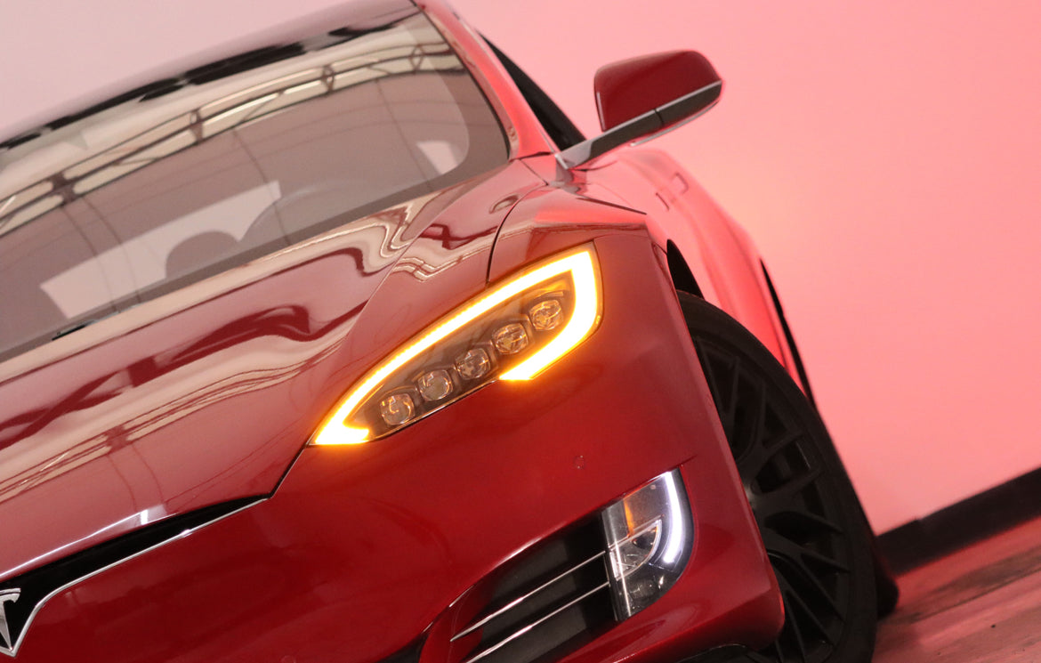 2012-2021 Tesla Model S Alpharex Nova Series LED Projector HeadLights