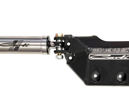 CARLI 2023-2026 FORD F250/F350 SUPER DUTY LOW MOUNT STEERING STABILIZER W/ DIFF GUARD