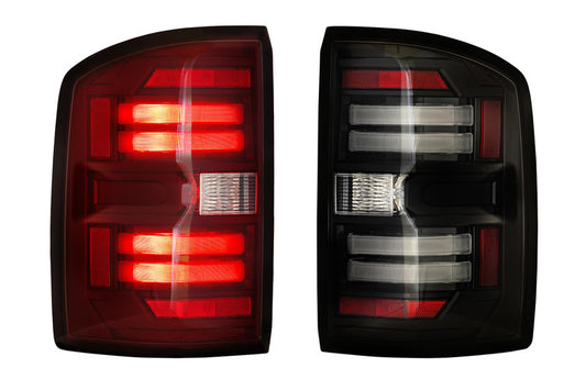 Morimoto XB LED Tail Lights: Chevy Silverado/GMC Sierra  2014-2018