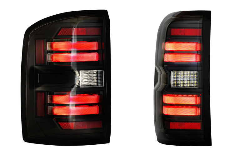 Morimoto XB LED Tail Lights: Chevy Silverado/GMC Sierra  2014-2018