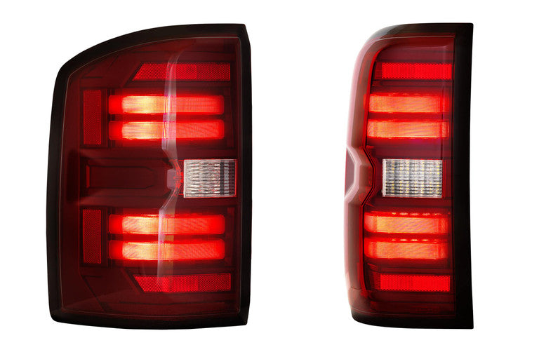 Morimoto XB LED Tail Lights: Chevy Silverado/GMC Sierra  2014-2018