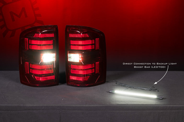 Morimoto XB LED Tail Lights: Chevy Silverado/GMC Sierra  2014-2018