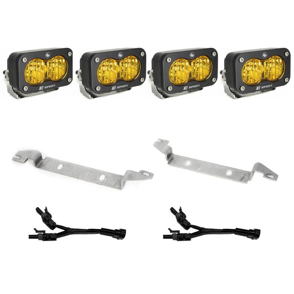 Toyota S2 Sport Dual Fog Pocket Light Kit - 2022-2024 Tundra