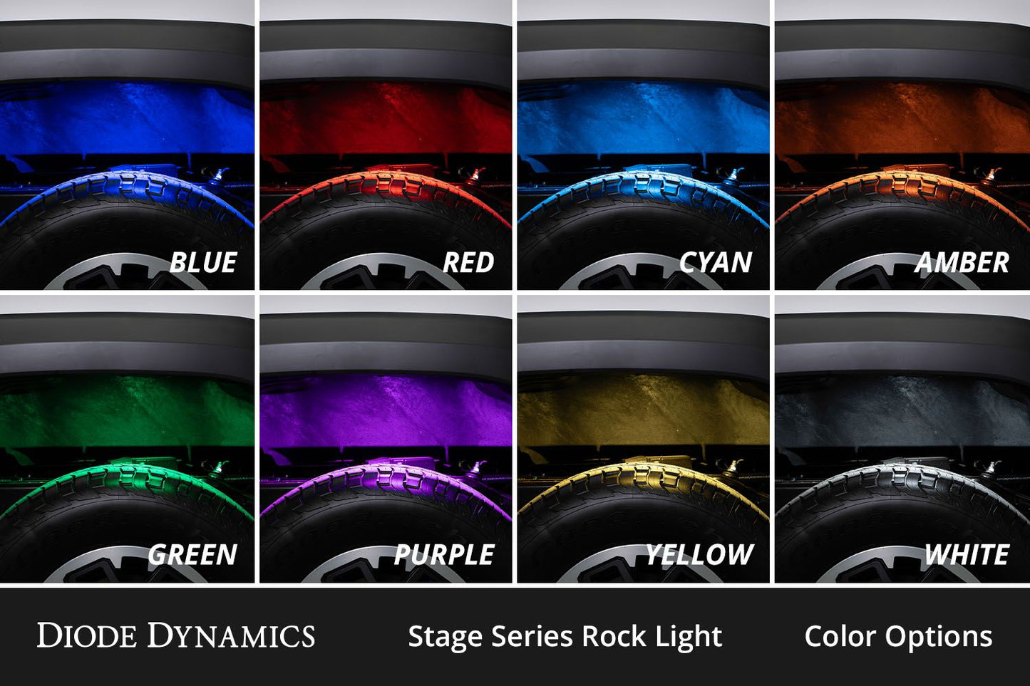 Diode Dynamics Stage Series LED Rock Lights