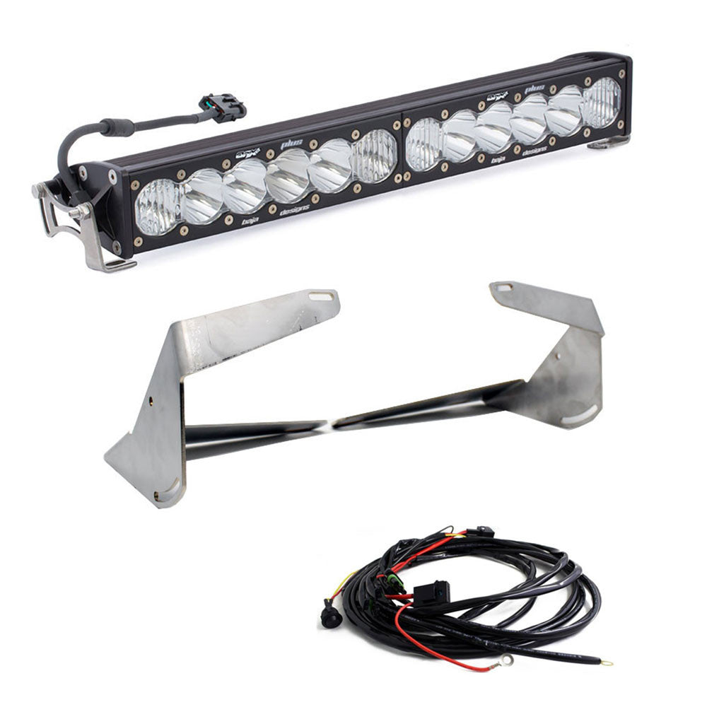 BAJA DESIGNS RAM ONX6+ 20 INCH GRILLE LOWER LIGHT BAR KIT - RAM 2019-2026 2500/3500