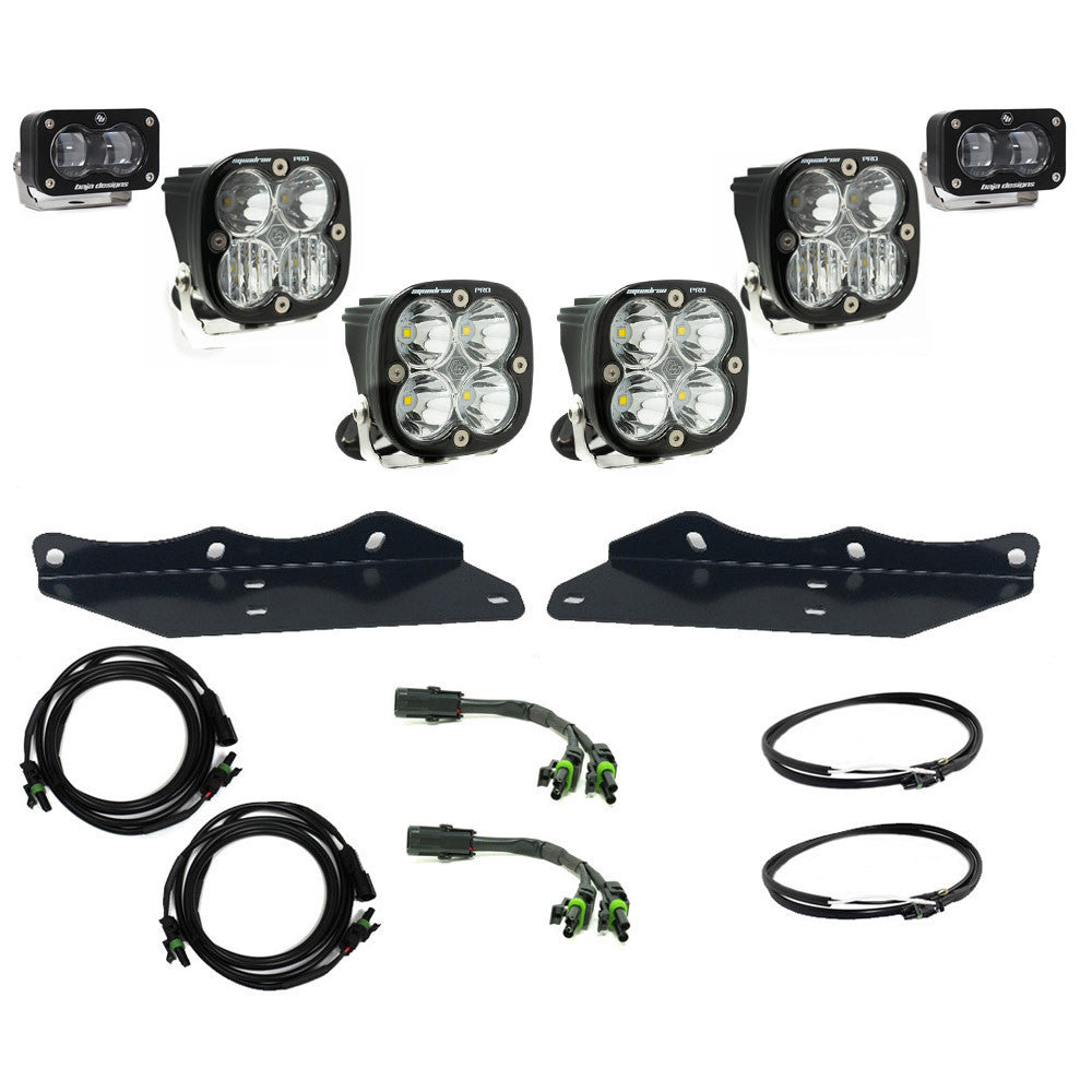 Ford Raptor Squadron/S2 SAE Pro Fog Pocket Light Kit Ford 2017-2020 F150, NOTE: Raptor Clear